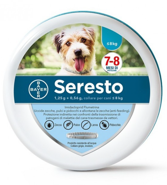 Bayer - Seresto - Cane - Fino a 8 kg