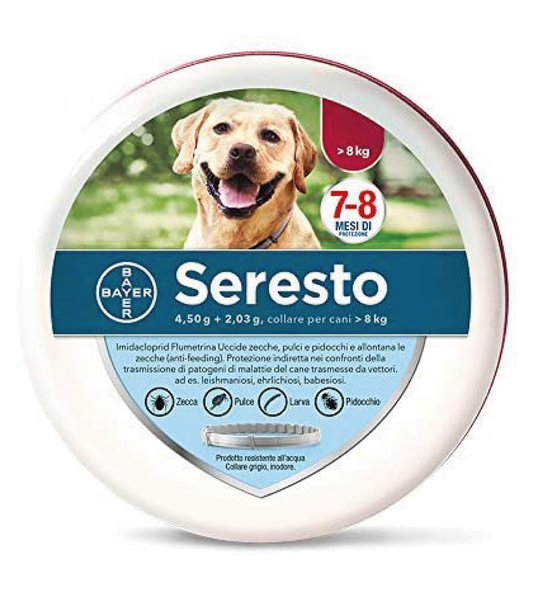 Bayer - Seresto - Cane - Oltre a 8 kg