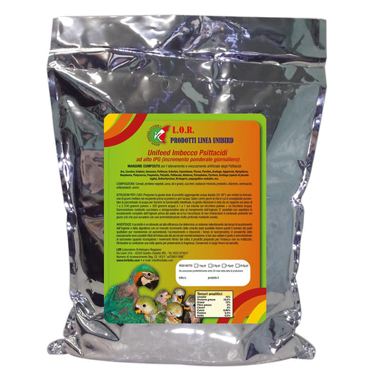 Unifeed imbecco Psittacidi