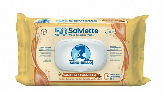Bayer Sano e Bello Salviette Vaniglia E Cannella